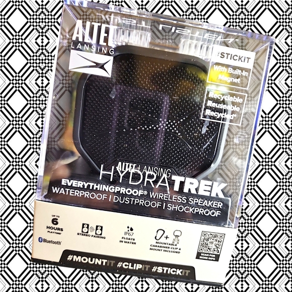 Altec Lansing Other - Altec Lansing HydraTrek Black Wireless Speaker